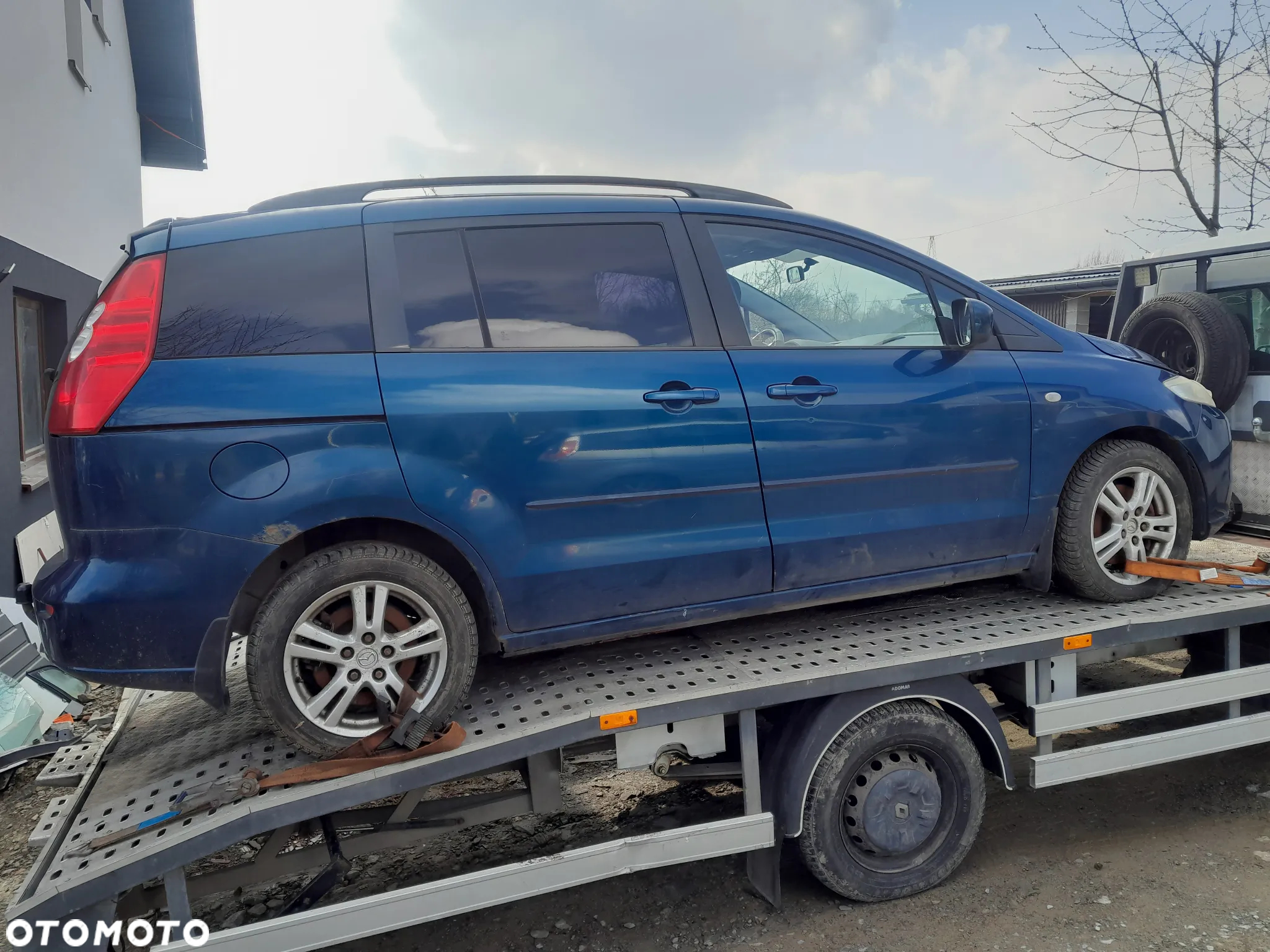 Mazda 5 05-10  hak  Drzwi 32C  przednie przód  prawe tył w kolor 32B szyba - 3