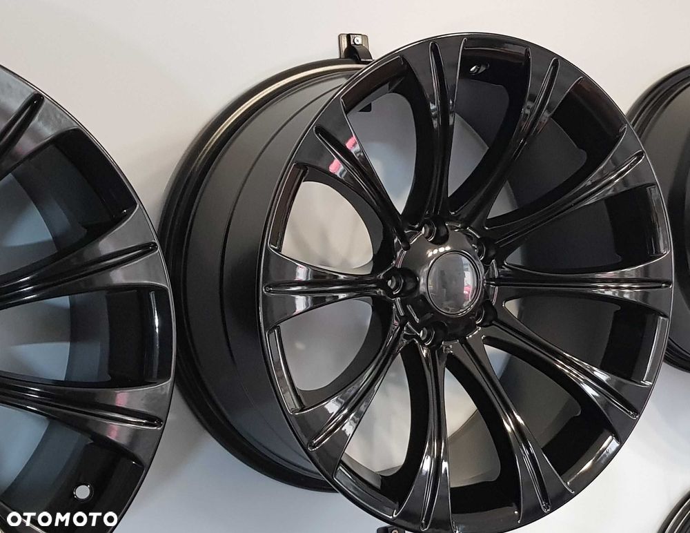 Felgi 18 5X120 8,5/9,5 bmw styling 166 m5 e60 czarne e61 e39 e65 e63 - 5