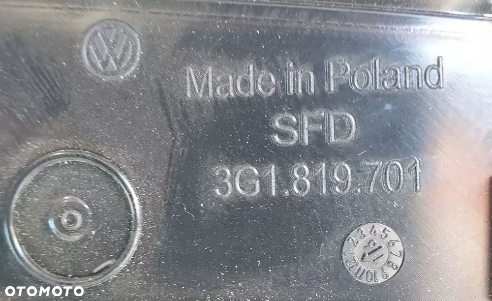 VW Passat B8 Lusterko Wsteczne 3G0857511 - 2
