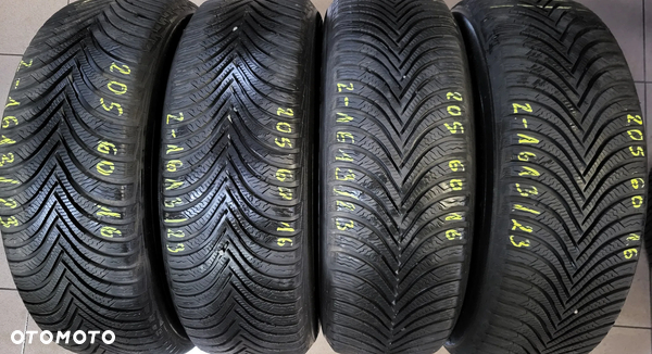 205/60r16 (Z1613/23)001 4szt 6,5mm Alpin 5 MICHELIN ZIMOWE