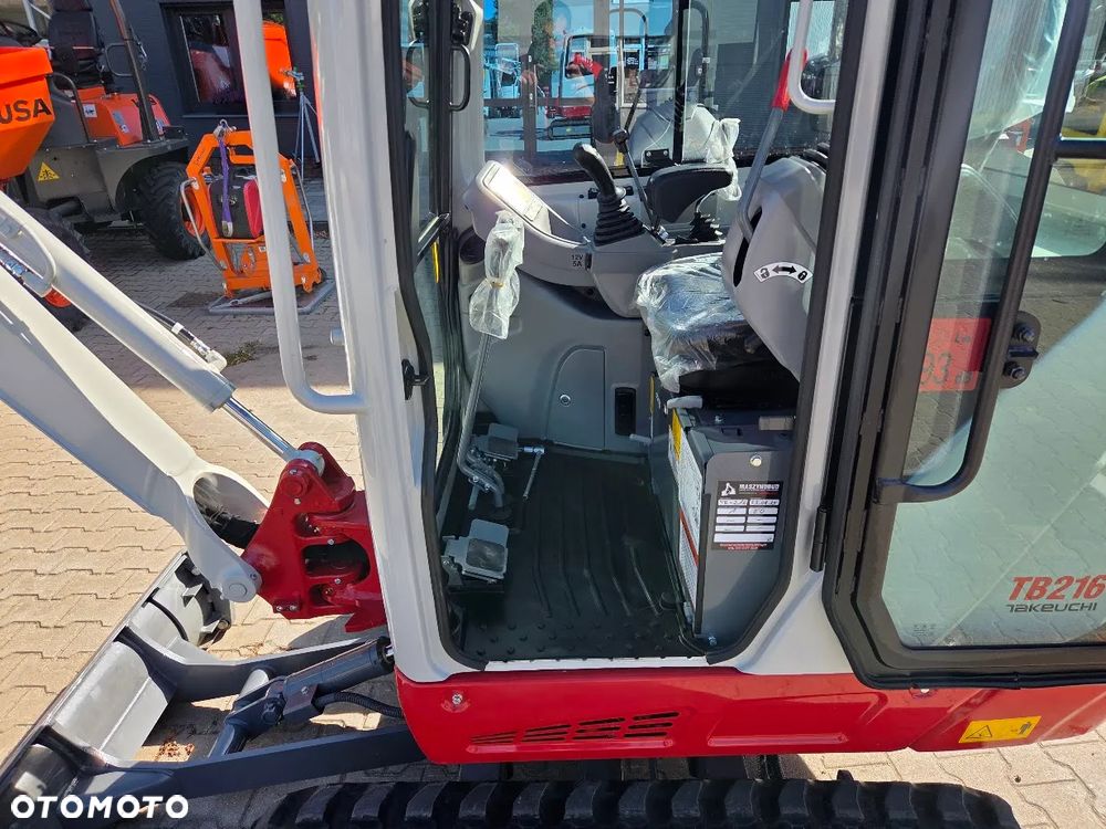 Takeuchi Koparka Gąsienicowa Takeuchi TB216 V0 DEMO - 3 łyżki - 11