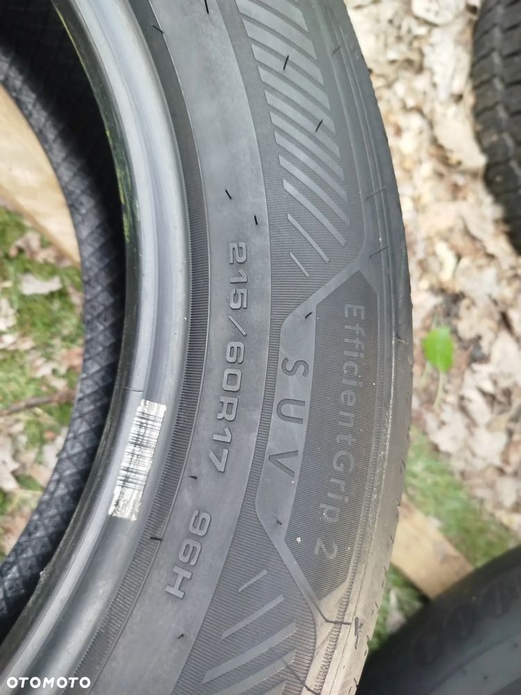 215/60R17 96H Goodyear Efficiente grup 2 4szt z nowego auta demonstracyjnego. - 18