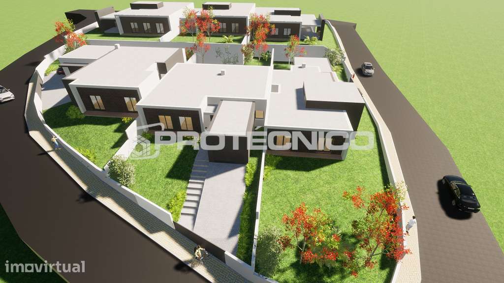 Terreno com Projeto de Arquitetura Aprovado p/ 3 Moradias Térreas - Grande imagem: 2/8