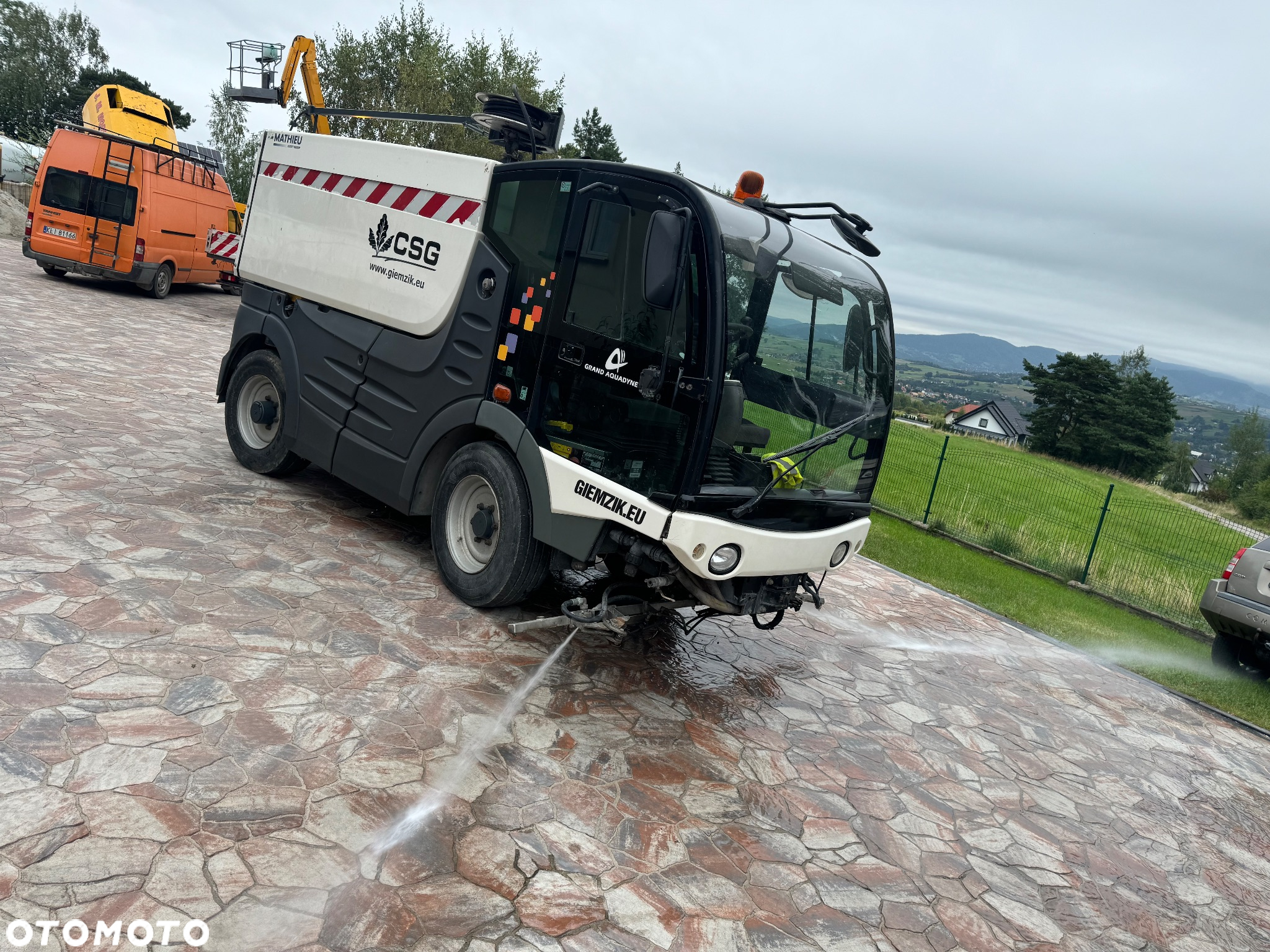 Inny polewaczka Mathieu Grand Aquadyne 4000l cysterna z wodą myjka - 2
