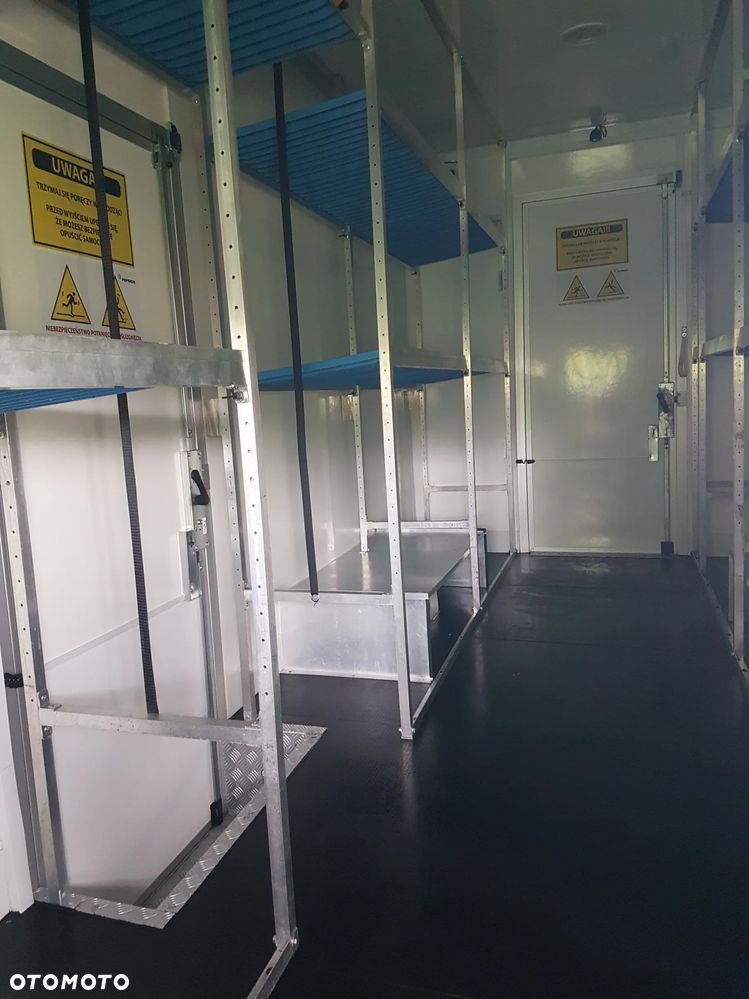 Iveco DAILY KONTENER NISKOPODŁOGOWY 4,44x2,23x2,42 SKLEP FOODTRUCK BAR KLIMA KONIOWÓZ KAMPER - 36