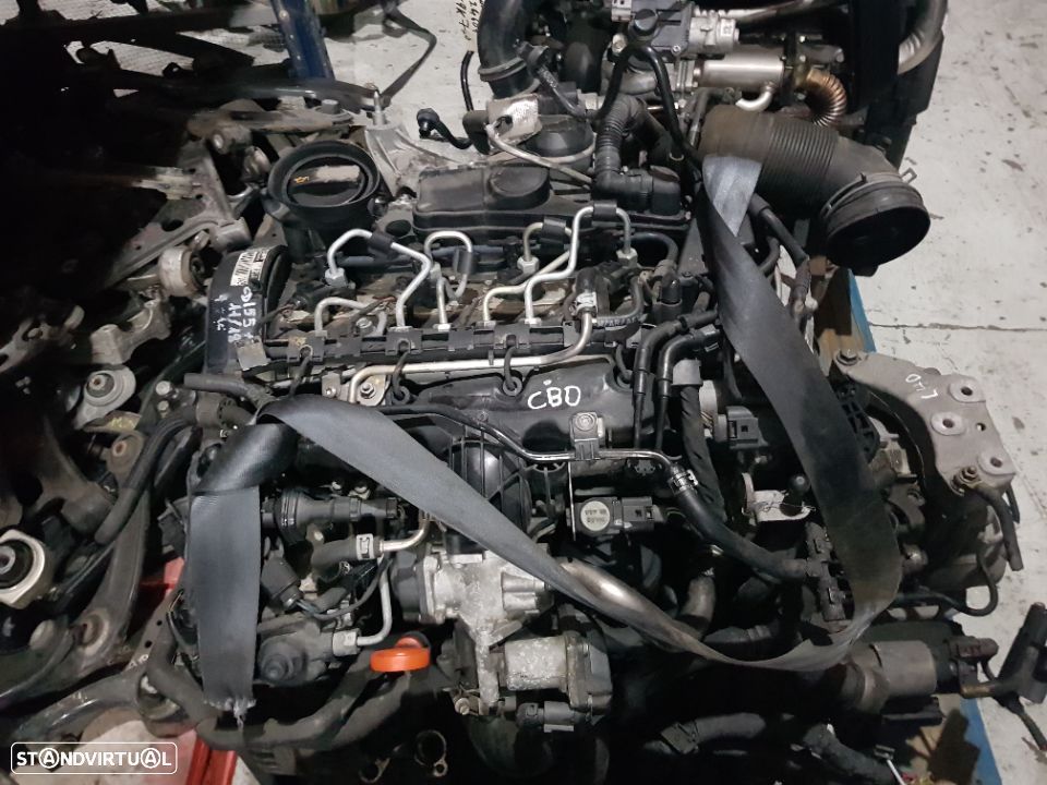 Motor VW Golf VI/Scirocco/Passat 2.0 Tdi Ref: CBD - 1