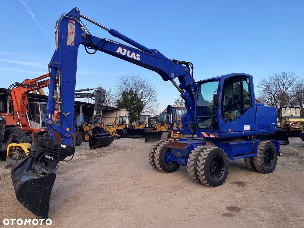 Atlas 140W, 9300 MTH, KRÓTKI TYŁ, 16 TON, Z NIEMIEC, SUPER UTRZYMANA, - 1