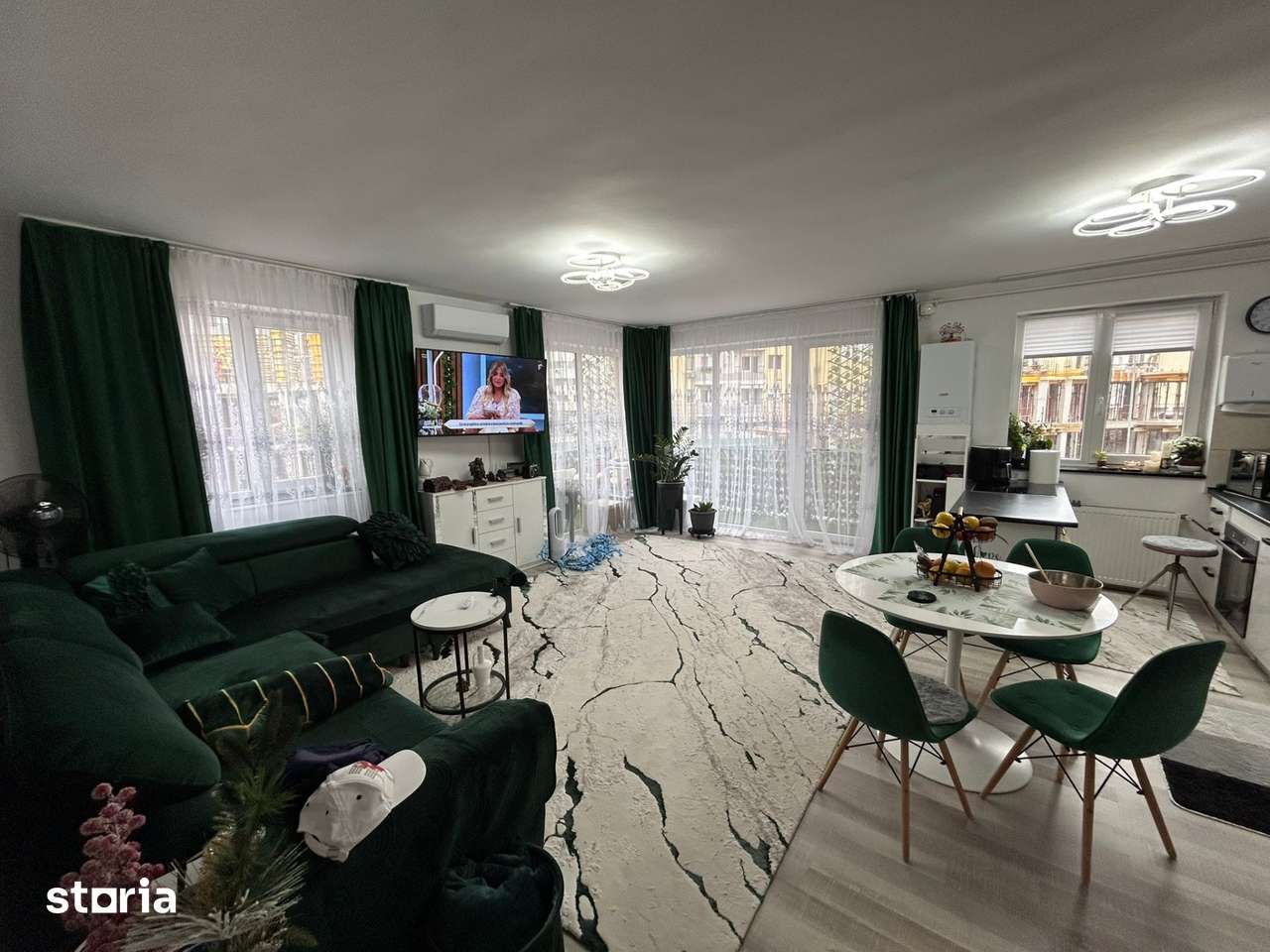 Apartament cu 2 camere, situat in Floresti, Florilor — fotografia 1