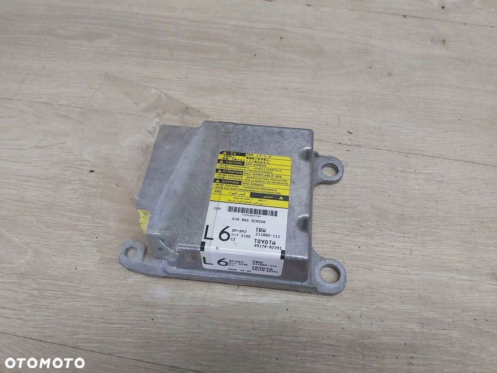 Toyota Corolla E12 moduł sterownik air bag 89170-02391 - 1