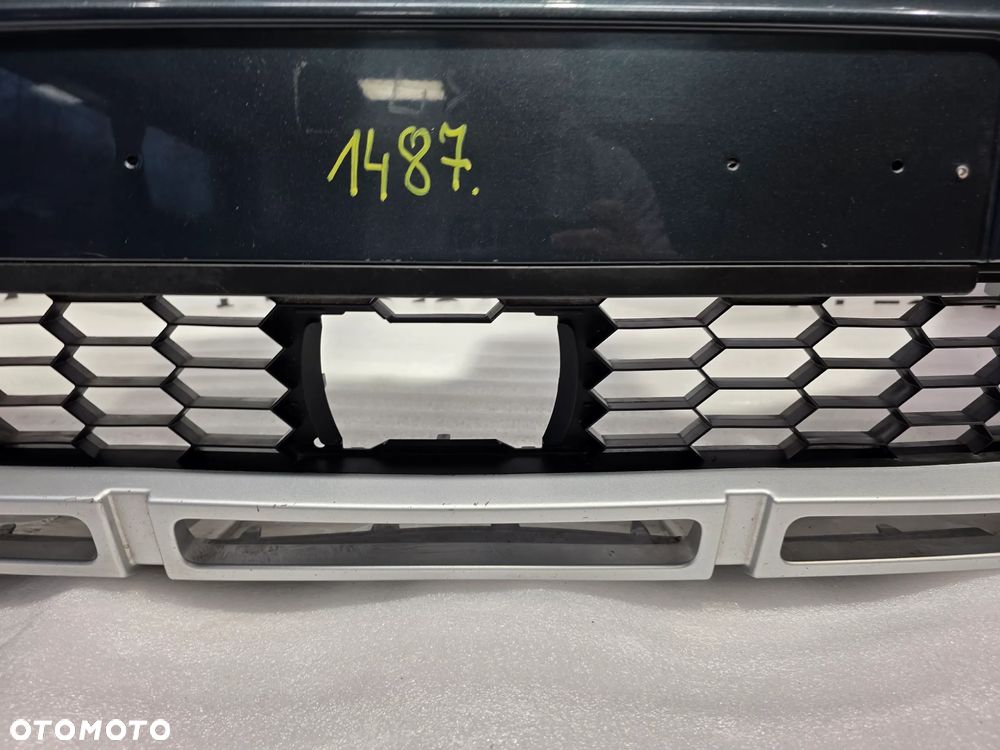 SKODA OCTAVIA III 3 SCOUT 5E0 12- ŁADNY ZDERZAK PRZEDNI PRZÓD , NA SPRYSKI + 4xPDC + GRILL + KRATKA ŚRODKOWA + SPOJLER , NR 5E0807221K , NR AUKCJI NZ1487 - 14