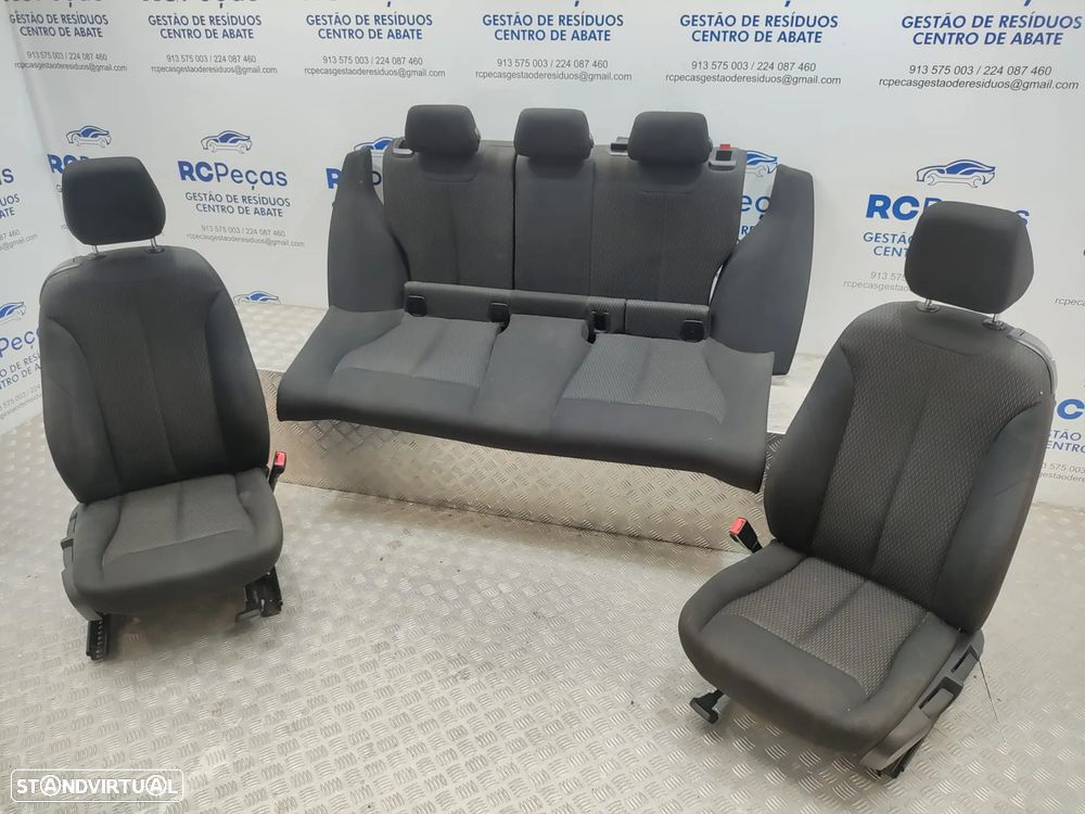 Conjunto Bancos Originais Tecido BMW Serie 1 F21 3 Portas Serie 2 F22 3 portas - 4