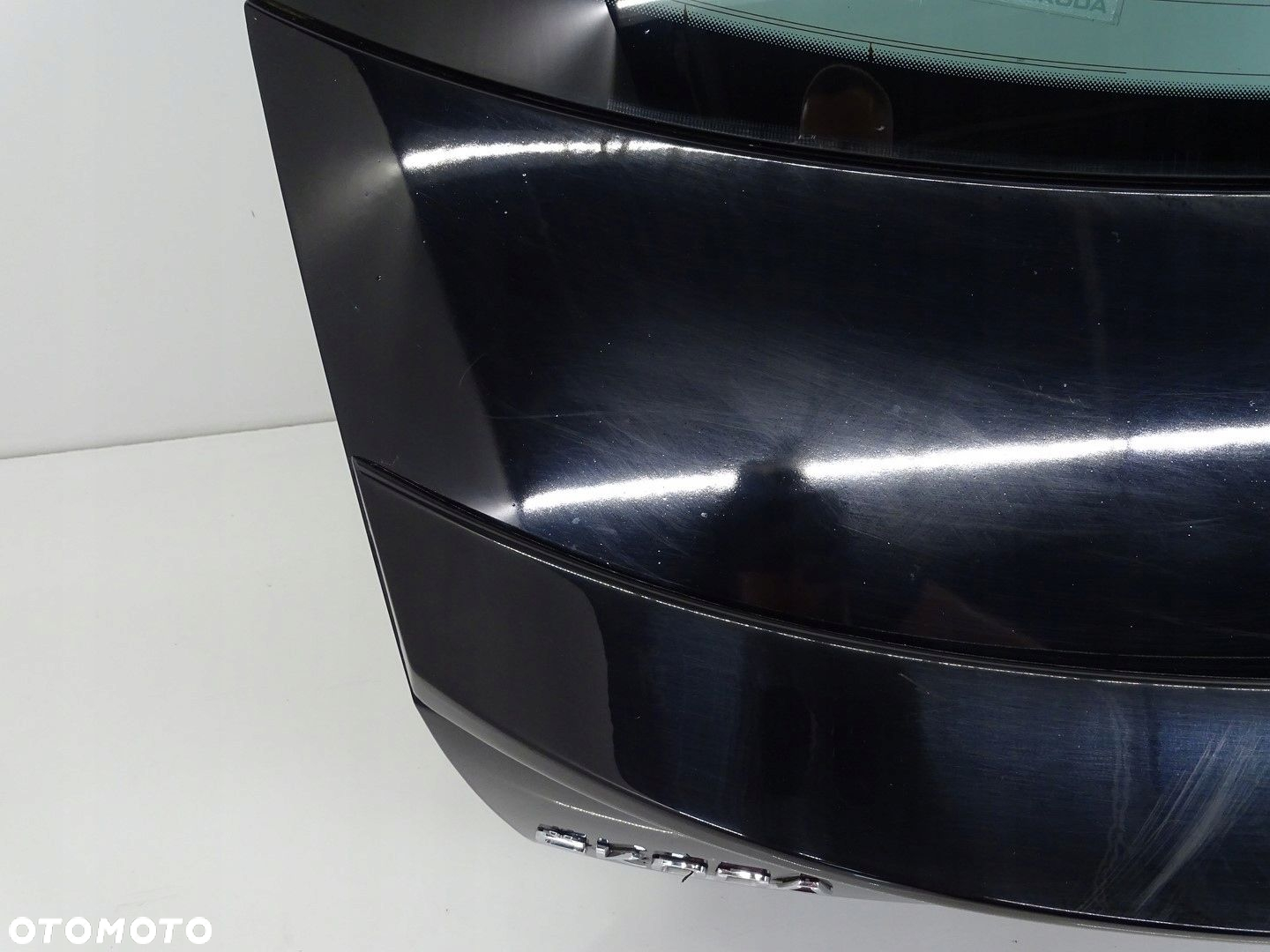 KLAPA POKRYWA TYŁ TYLNA BAGAŻNIKA SZYBA SPOILER SKODA OCTAVIA III RS VRS - 7