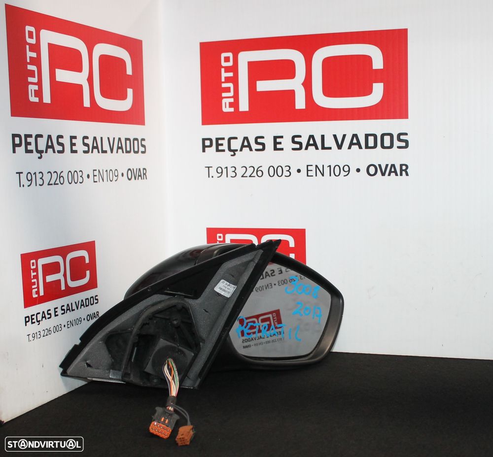 ESPELHO RETROVISOR DIREITO PEUGEOT 2008 - 1