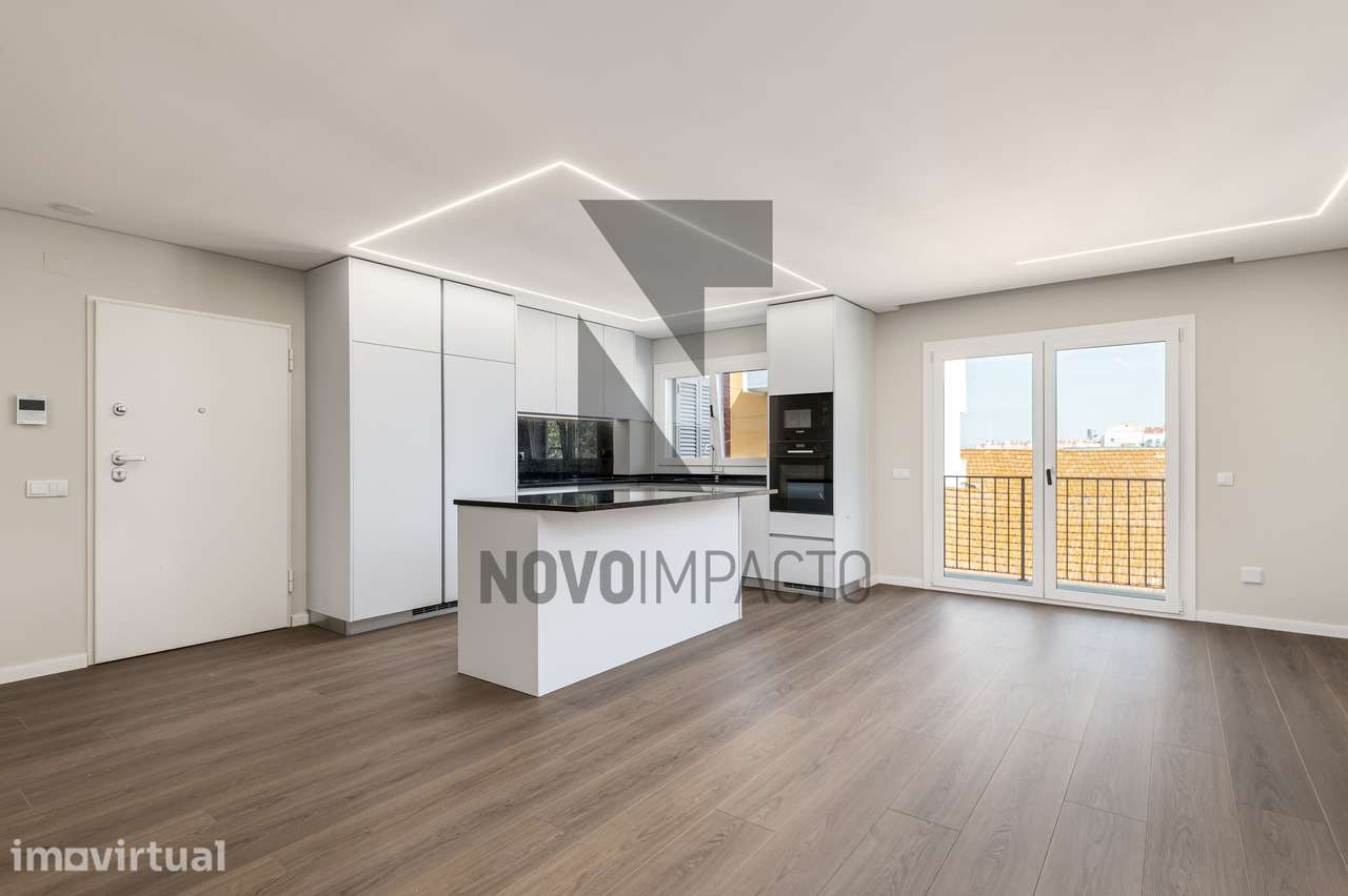 Apartamento T2 de Luxo no Montijo com Varandas e Acabamentos Premium - Grande imagem: 2/24
