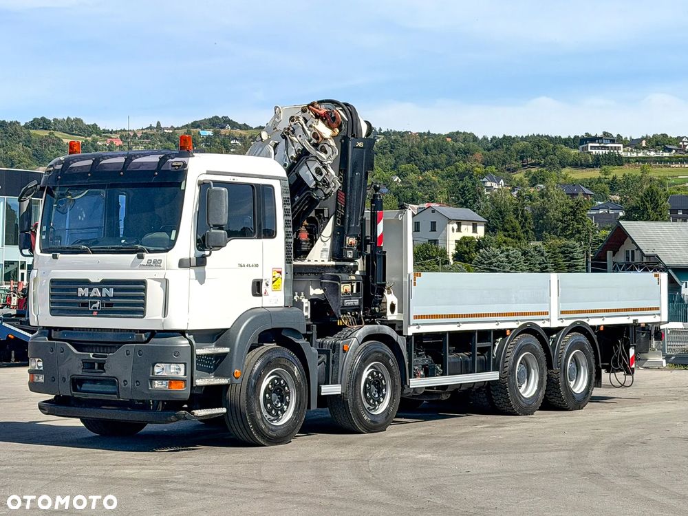 MAN TGA 41.430 * Skrzynia 6,90 m + HIAB 700 E-6 + PILOT / 8x4 - 4