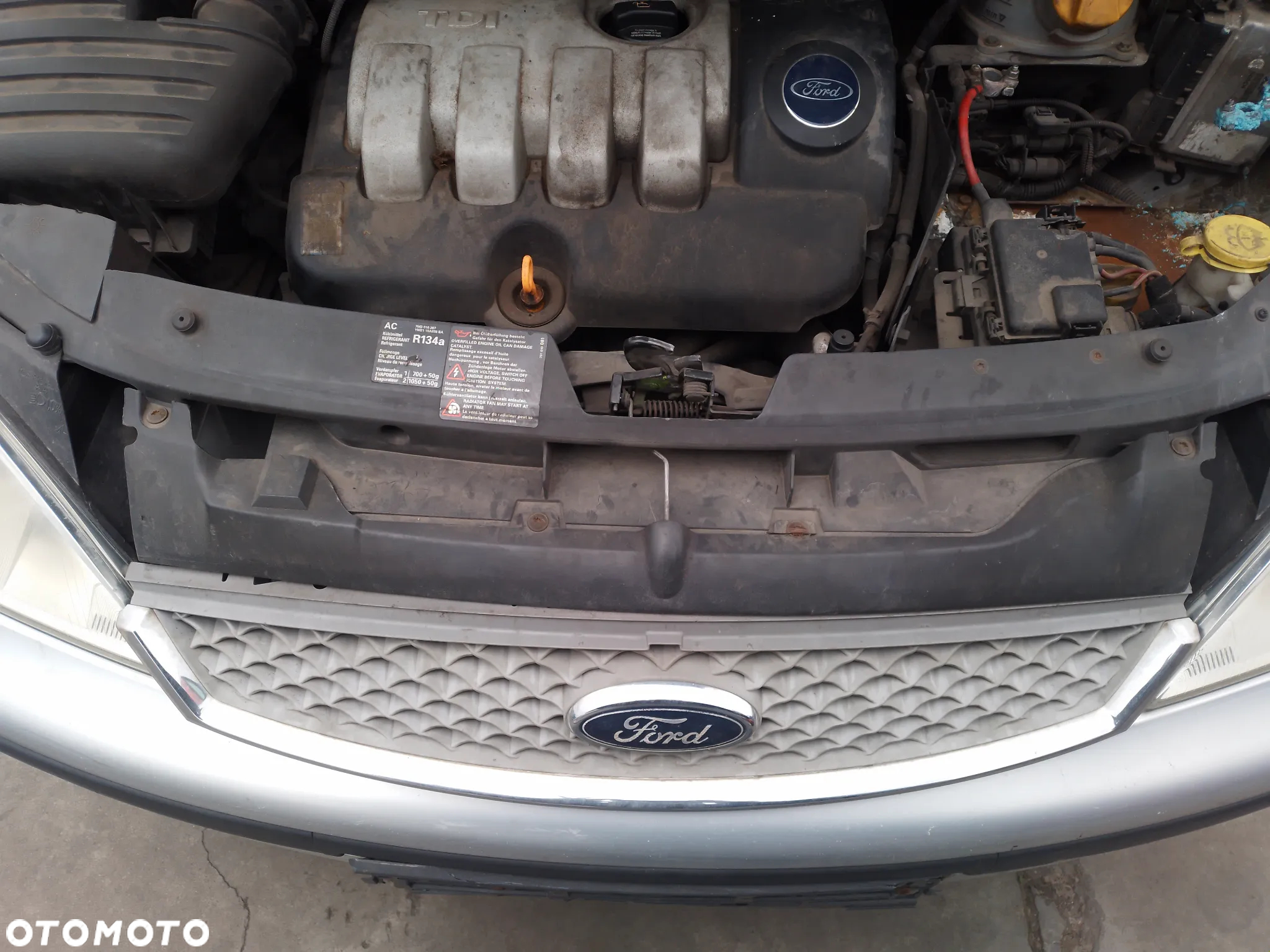FORD GALAXY 00-06 1.9TDI 150KM KOLOR GV SCHOWEK DESKI ROZDZIELCZEJ ŚRODKOWY PRAWY - 17
