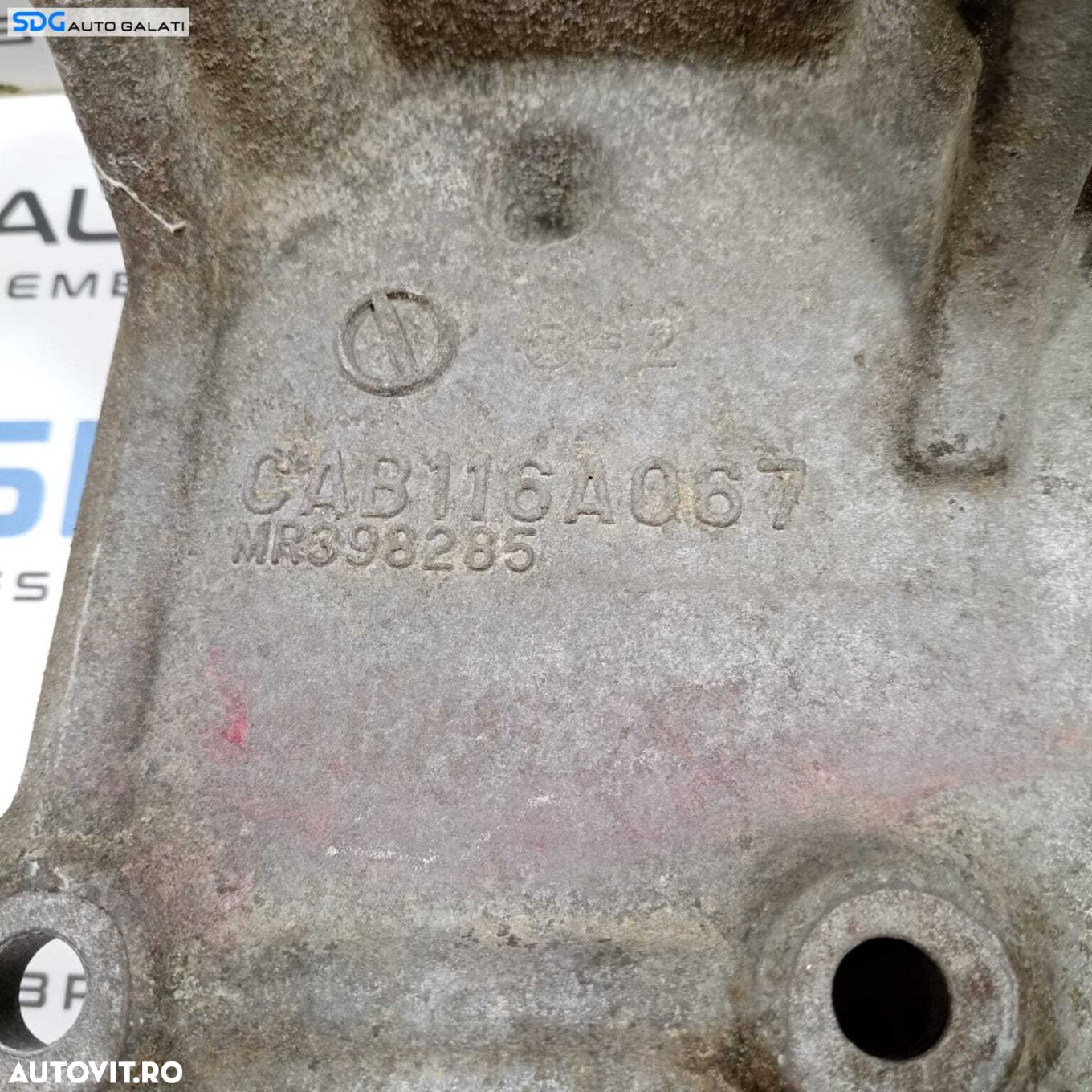 Suport Accesorii Motor Compresor AC Alternator Mitsubishi Outlander 2.4 i 16V 2001 - 2006 Cod CAB116A067 MR398285 [2414] - 4