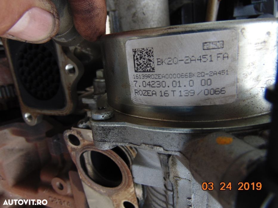 Pompa Vacuum Citroen Jumper 2.2 euro 5 Peugeot Boxer Fiat Ducato 2.2 Ford Transit cod bk2q2a451fa - 2