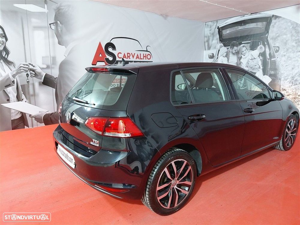 VW Golf 1.6 TDi GPS Edition Frotas DSG - 8