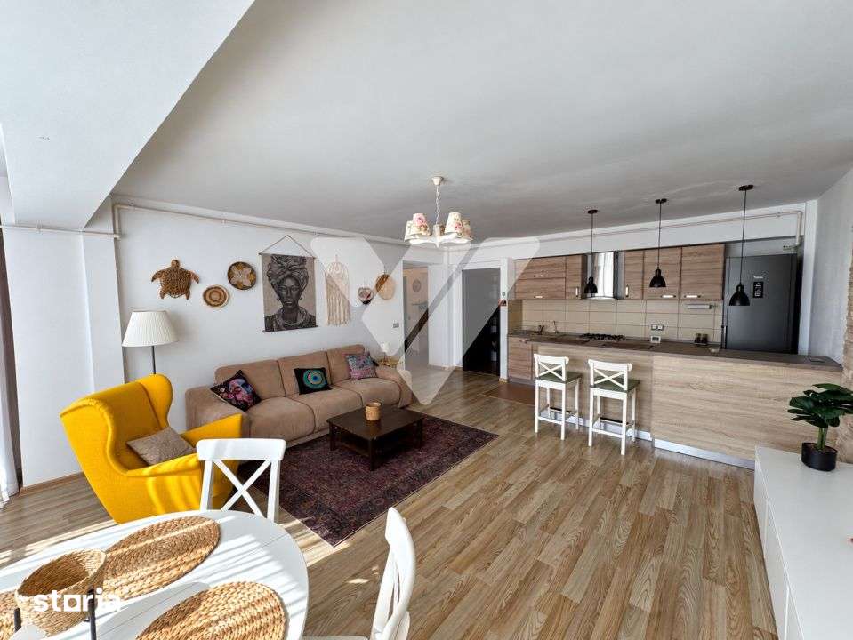 Apartament 3 camere, 80 mp, mobilat de inchiriat - Doamna Stanca Sibiu — fotografia 1