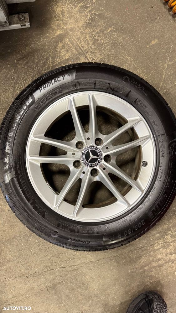 Jante si anvelope de vara 16", provenite de pe Mercedes A-Klasse - 3