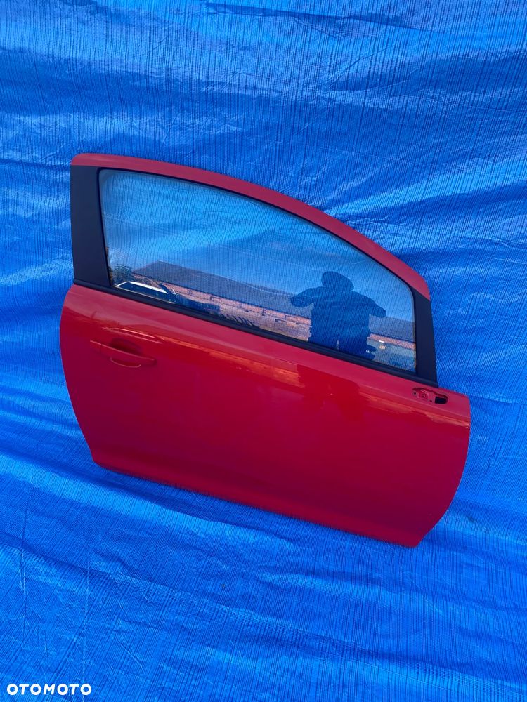 DRZWI PRAWY PRZÓD PRAWE PRZEDNIE CORSA D 2011 CZERWONE - 5