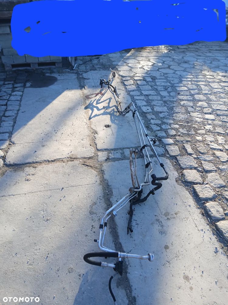 Sharan 7N Nagrzewnica tył Przewody klimatyzacji ogrzewania - 1