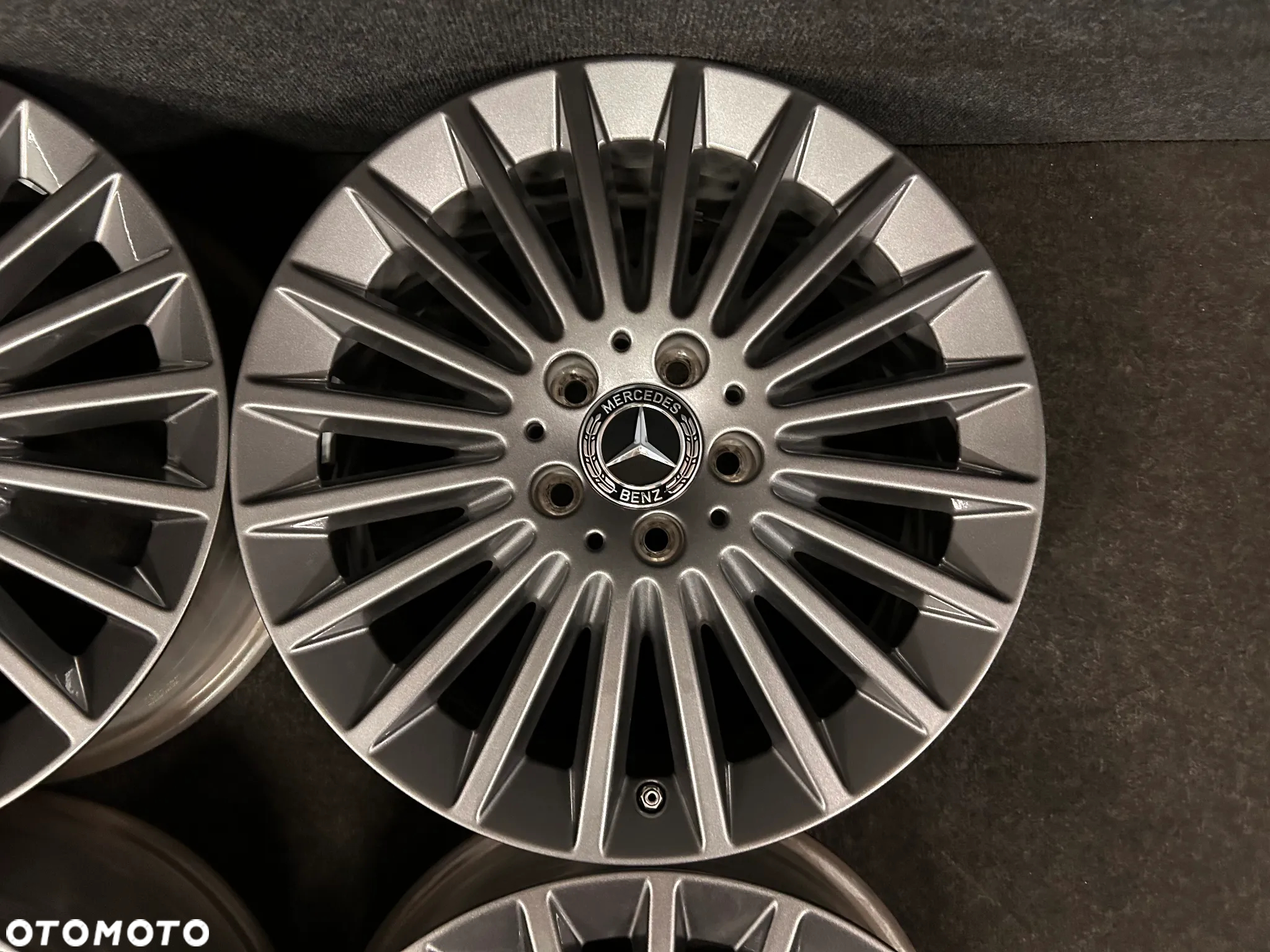 Alufelgi Mercedes C-Klasa W205, W204, E-Klasa W212, W213 17 cali 5x112 4szt. Ładne z czujnikami! - 9
