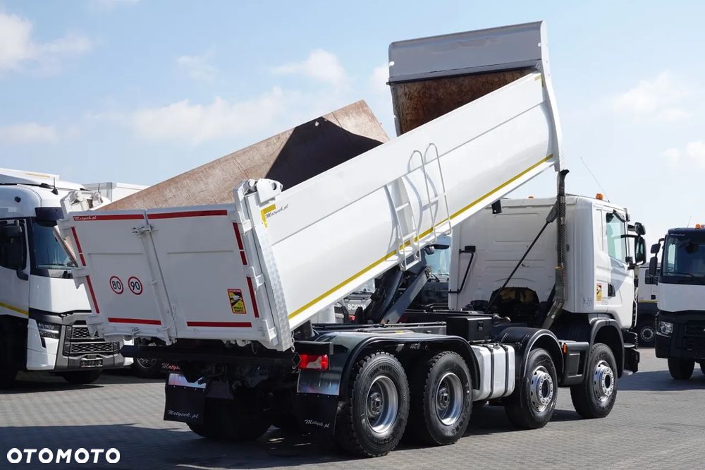 Scania G 480 / 8x4 / WYWROTKA / HYDROBURTA / BORDMATIC / MANUAL - 4