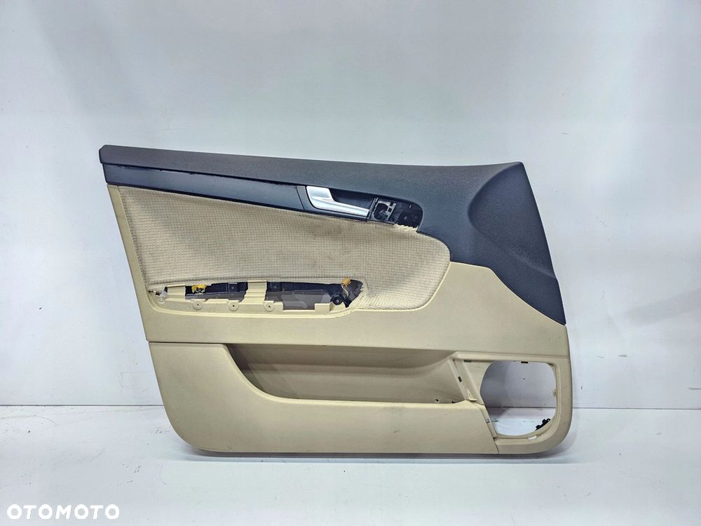 BOCZEK DRZWI LEWY PRZÓD AUDI A3 8P 8P4867105 KREMOWY - 1