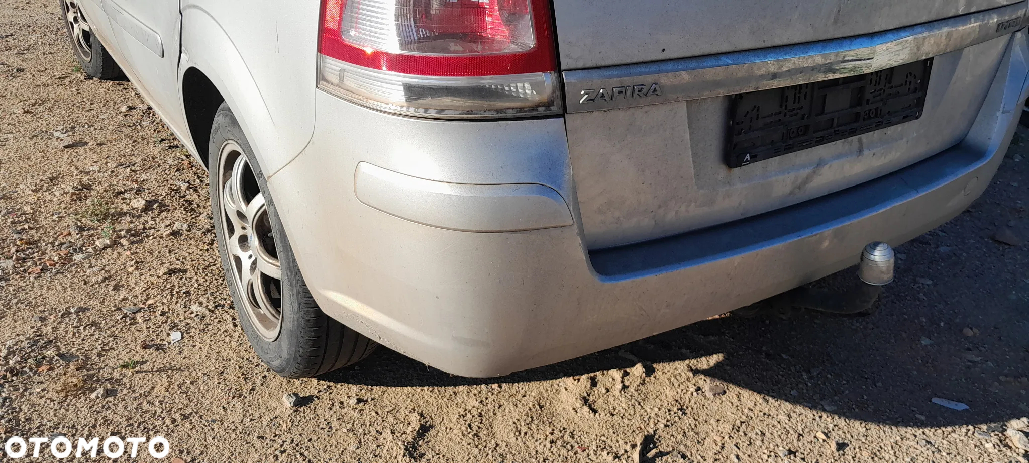 OPEL ZAFIRA B II ZDERZAK TYLNY TYŁ KOMPLETNY Z157 nr. 93/6 - 4