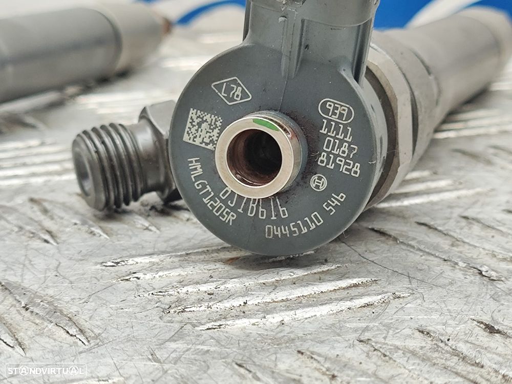 Conjunto injetores original Bosch Renault 1.6 DCI R9ME409 - 8