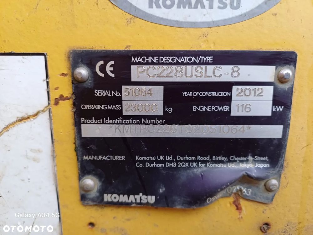 Komatsu PC228USLC8 - 22