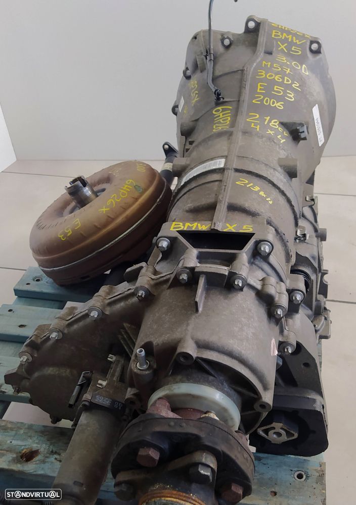 caixa automatica Bmw X5 3.0D xdrive 6HP26X 4x4 M57 306D2 218cv - 6