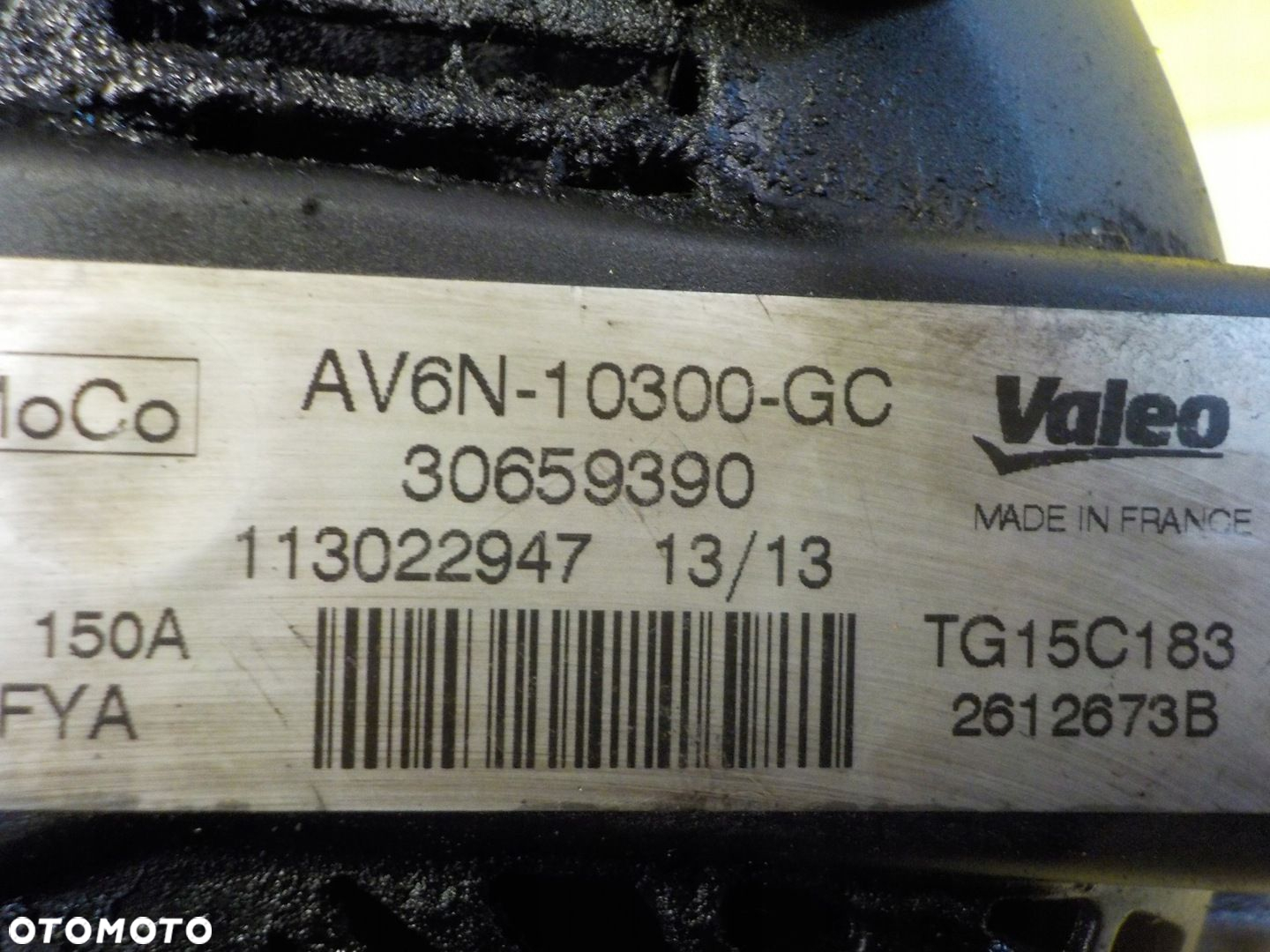 FOCUS MK3 C-MAX 1.6 TDCI E-HDI 14r 163KM T1DB alternator AV6N-10300-GC - 5