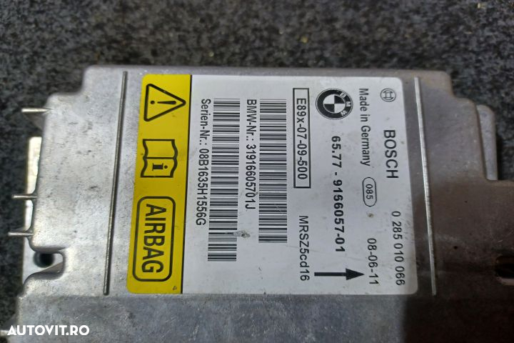 Calculator airbag 0285010066 9166057 BMW Seria 3 E91 [2004 - 2010] To - 4