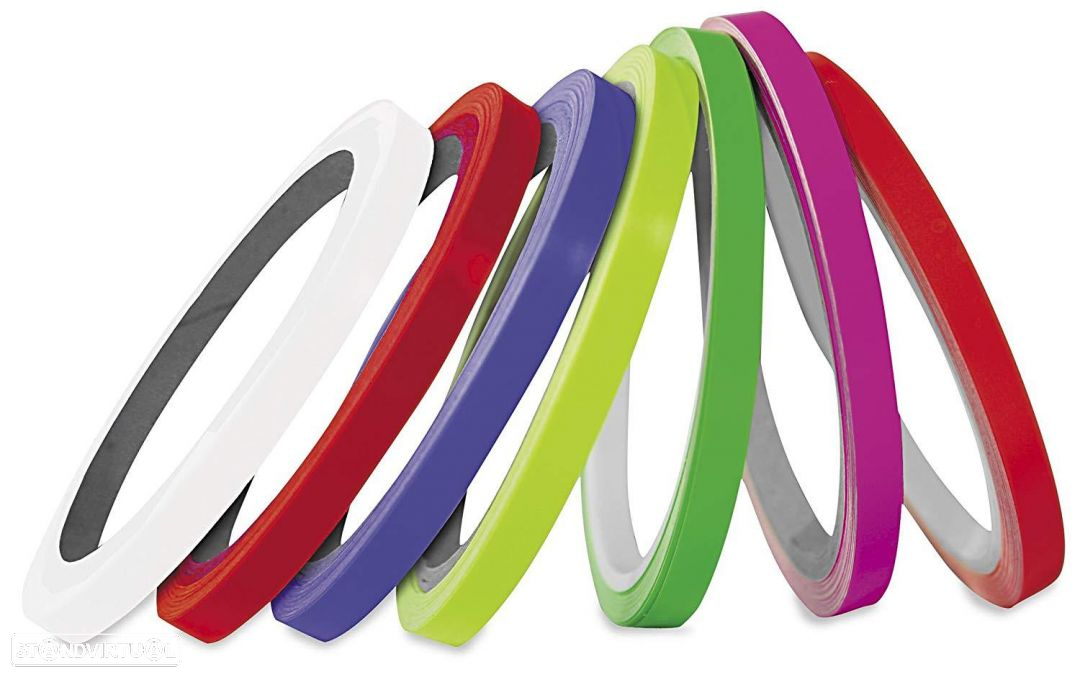 fitas para jantes progrip 7 cores - 2