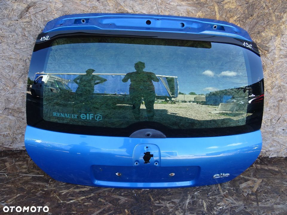 KLAPA TYLNA BAGAŻNIKA RENAULT CLIO II LIFT HB 3D LAK:TED48 NR132 - 1