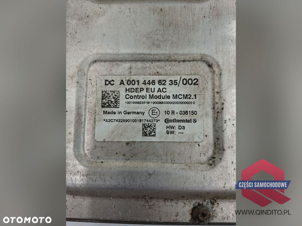 STEROWNIK MODUŁ SILNIKA MCM2.1  OM470LA  MERCEDES - 6