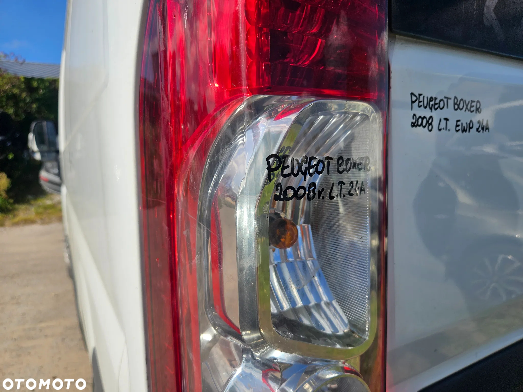 PEUGEOT BOXER LAMPA LEWY TYŁ LEWA TYLNA - 5