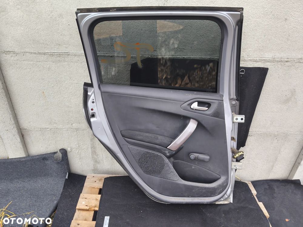 DRZWI LEWY TYŁ LEWE TYLNE KCA PEUGEOT 2008 I - 4