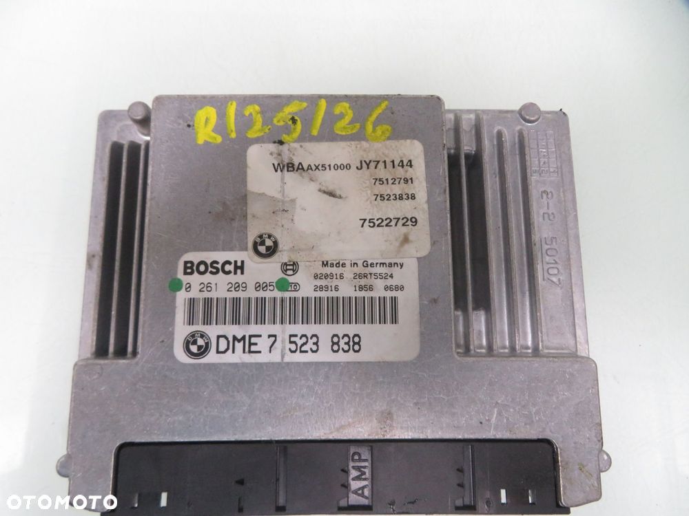 STEROWNIK BMW E46 318 i - N42 B20 A 0261209005 7523838 - 1