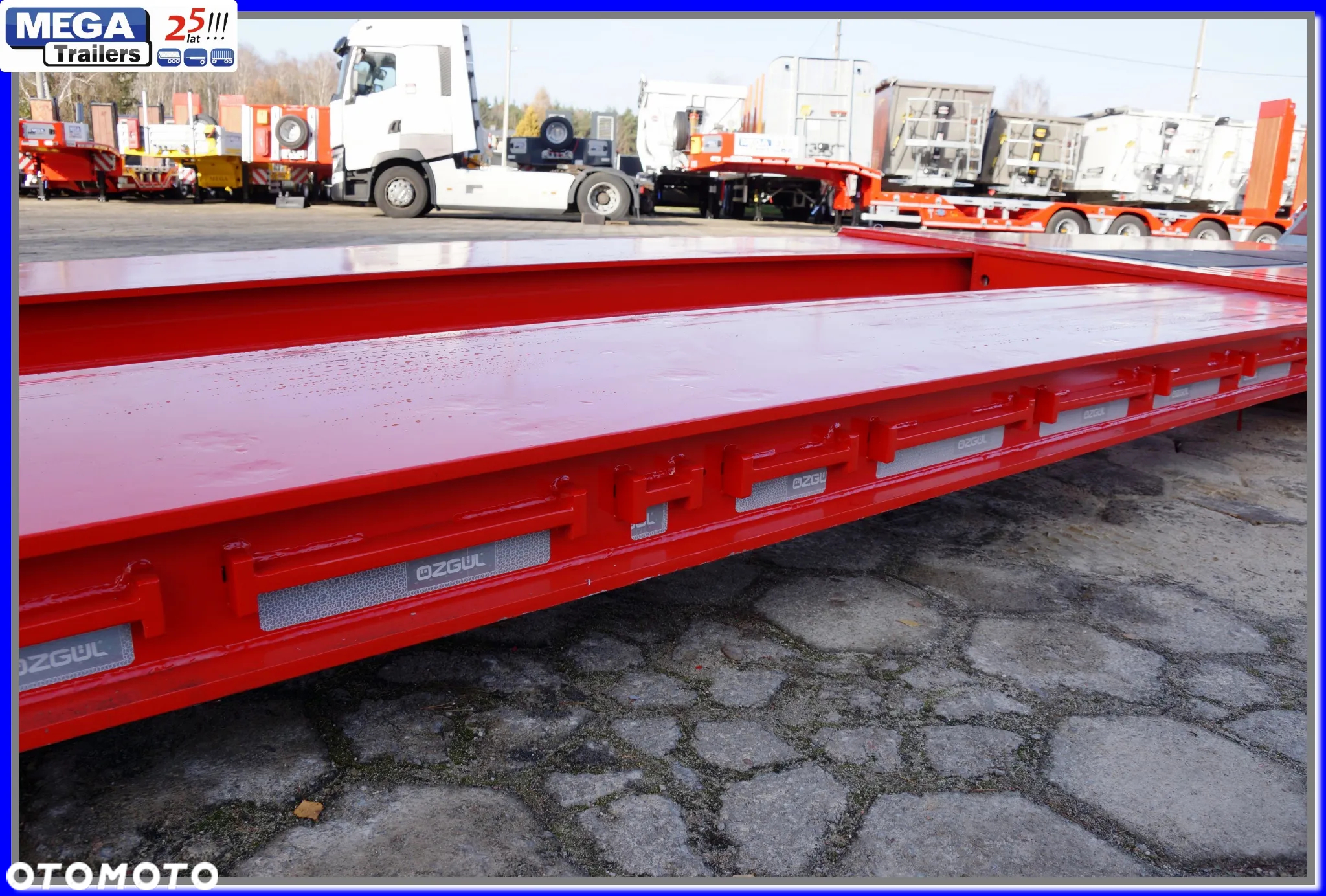 Mega Hydrauliczna Łabędzia Szyja, pokład 650 + 575 cm rozciągu, 2 osie, DMC 46 Ton ! - 30