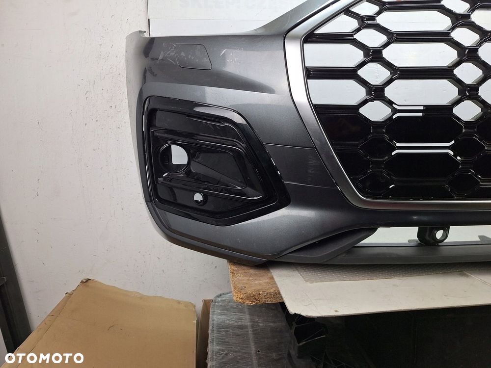 ZDERZAK AUDI SQ5 Q5 80A 80F 2020-2024 S-LINE LIFT CHROM EDITION ATRAPA - 3