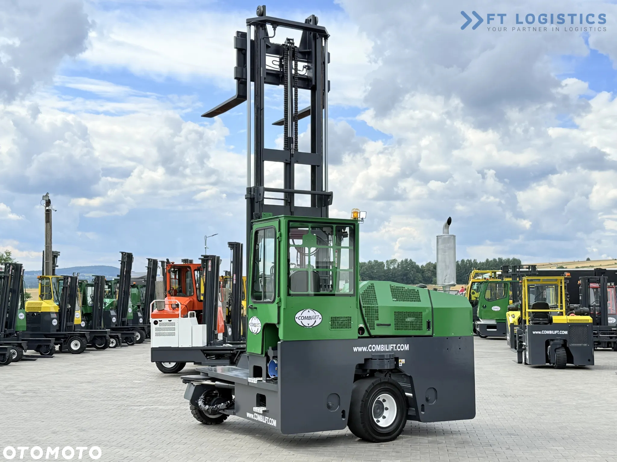 Combilift C8000 / GAS / DUPLEX - 4700MM / POZYCJONER / WOLNY SKOK / PEŁNA OGRZEWANA KABINA / JEDYNIE 5141H / STAN - JAK NOWY! - 40