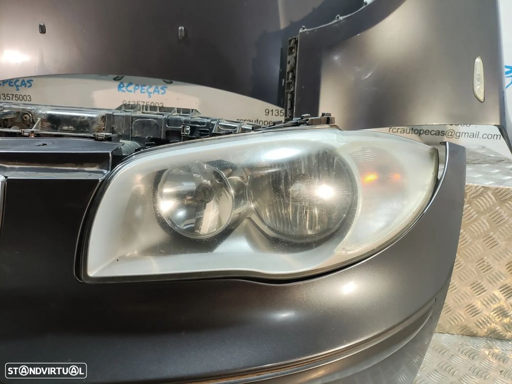 FRENTE COMPLETA BMW SERIE 1 E87 E81 PRE-LCI CAPOT PARACHOQUES GUARDA-LAMAS OTICAS RADIADOR VENTILADOR FRENTE FIBRA REFORÇO - 5