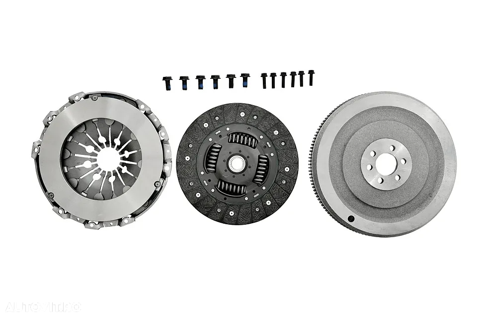 Kit ambreiaj complet Volkswagen Bora, Golf 4, Polo, Sharan, Audi A3, TT, Ford Galaxy, Seat Alhambra, Leon, Ibiza, Toledo, Cordoba, Skoda Fabia 1, Octavia 1, motoare diesel 1.9 si 2.0, benzina 1.8T, conversie de la volanta cu masa dubla la masa simpla - 2