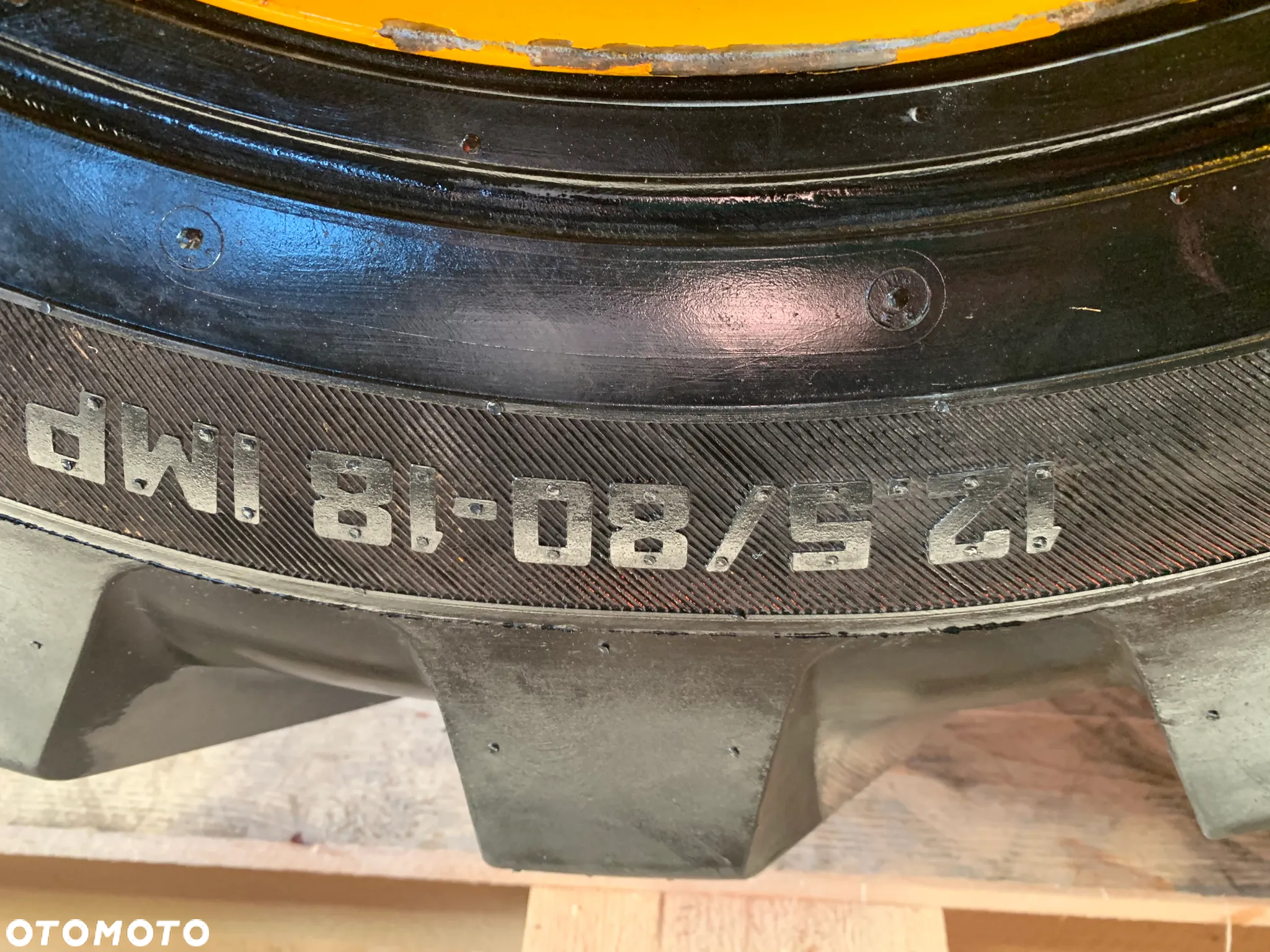 FV 23% Nowa Opona 12,5-80-18 COSMO SLR4 odpowiednik 320/80/18 Opona + Felga JCB Koła - 10