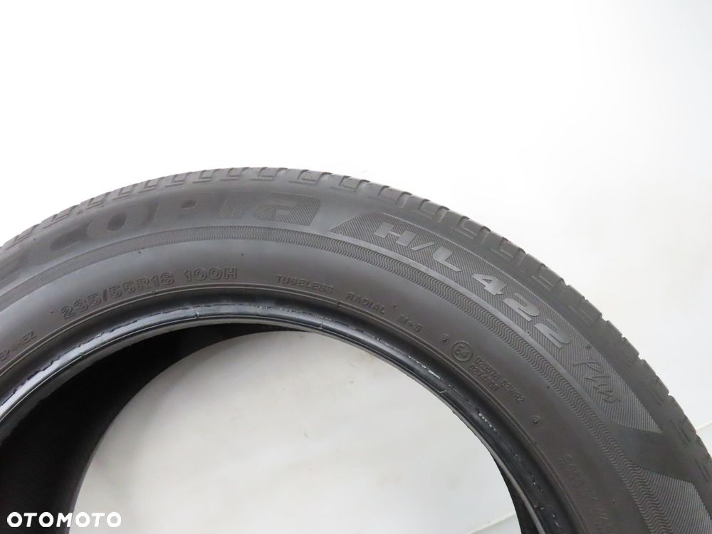 2X 235/55R18 OPONY LETNIE UŻYWANE Bridgestone Ecopia H/L 422 Plis 100H - 3