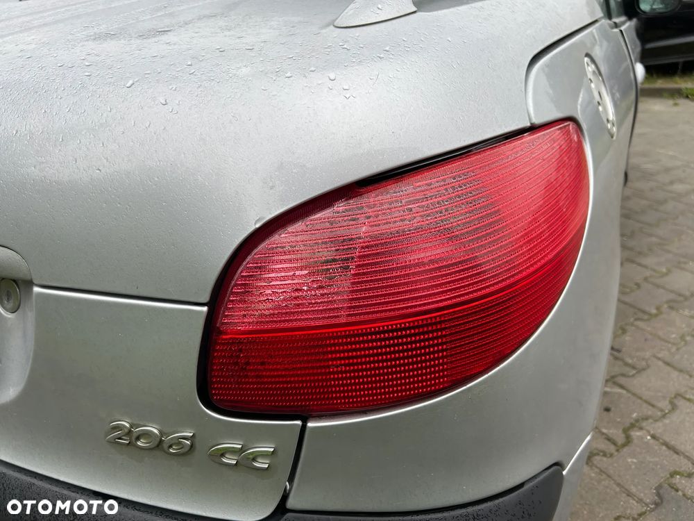 LAMPA TYLNA PRAWA LEWA PEUGEOT 206CC - 4